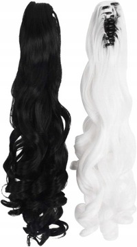 Разноцветная Лолита с длинным хвостом и короткими волосами