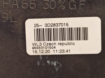 PORSCHE ZÁMEK DVEŘE 95553101504 BOXTER LEVÝ P.