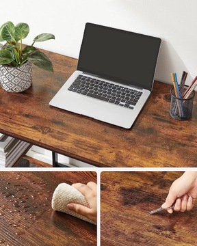 LOFT INDUSTRIAL письменный стол, рустик, двусторонний