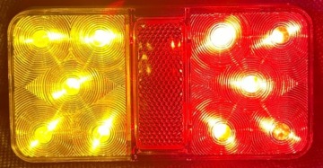 СВЕТОВОЙ ПОЯС, ЗАДНИЙ НИЖНИЙ для светодиодных ламп прицепа длина L1250
