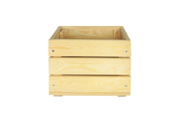 Деревянный ящик для фруктов и овощей, 40х30 см, с ручками SOLID.