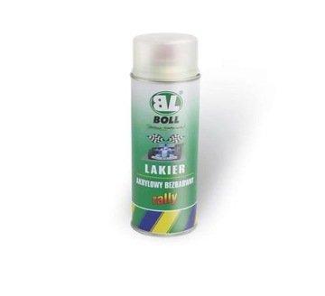 LAKIER AKRYLOWY BEZBARWNY RALLY SPRAY 400ML