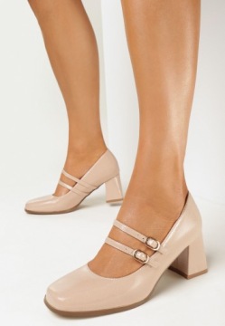 Born2Be Beżowe Półbuty damskie 40