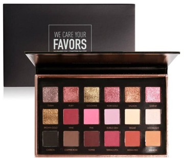 PALETA CIENI DO POWIEK MAKIJAŻU OCZU MAKEUP ZESTAW 18 KOLORÓW WODOODPORNE