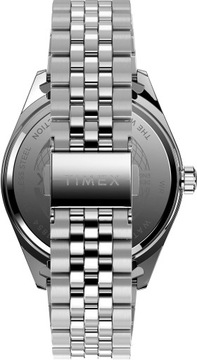 Timex Męski analogowy zegarek kwarcowy z paskiem