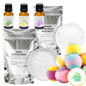 НАБОР ДЛЯ ИЗГОТОВЛЕНИЯ АРОМАТИРОВАННЫХ ШАРИКОВ ДЛЯ ВАННЫ