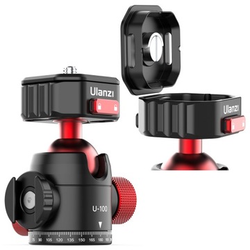 Шаровая головка Ulanzi U100 для микрофона камеры VLOG