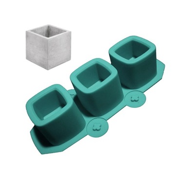 Geometryczne silikonowe doniczki formy DIY betonowa donica soczysta doniczk