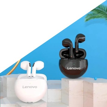 БЕСПРОВОДНЫЕ НАУШНИКИ LENOVO HT38 TWS 2024 С POWERBANK И НАСОВЫМ МИКРОФОНОМ