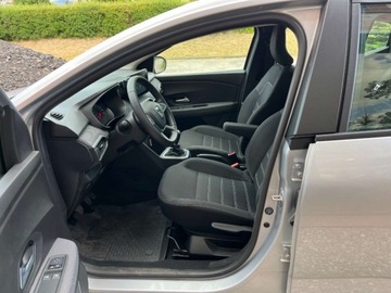Dacia Sandero III Hatchback 5d 1.0 TCe 90KM 2021 Dacia Sandero 1.0 benzyna 91 KM zarej w PL bezwypadkowy serwisowany za, zdjęcie 16