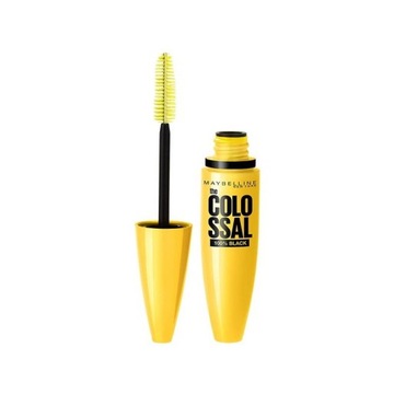 MAYBELLINE THE COLOSSAL 100% BLACK TUSZ DO RZĘS 10.7ML