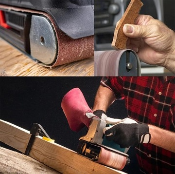 БЕСКОНЕЧНАЯ АБРАЗИВНАЯ ЛЕНТА БУМАЖНАЯ 75x457 P180 НАБОР ИЗ 10 ШТ.