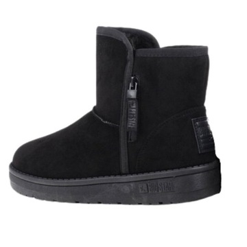 Зимние туфли большие звезды изолированные снежные ботинки