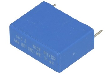 KONDENSATOR poliestrowy 6,8uF 100V DC/63V AC