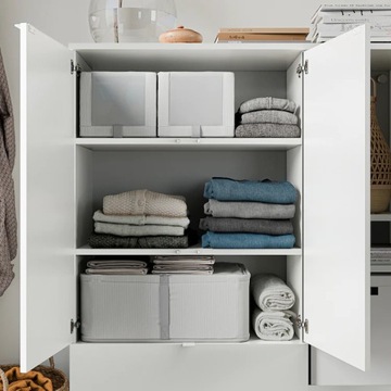 IKEA HEMMAFIXARE Контейнер для постельного белья 34x51x19 см