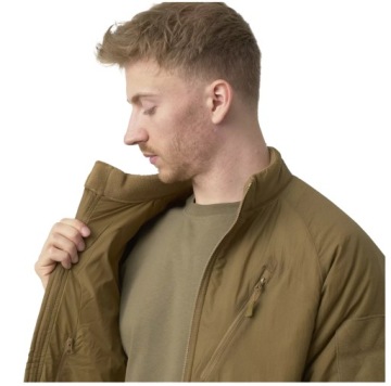 МУЖСКАЯ ЗИМНЯЯ КУРТКА ТЕПЛАЯ ФЛИСОВАЯ ПОДКЛАДКА ВОЛКОДАВ HELIKON PL WOODLAND