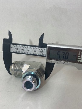 Адаптер АЛЬФА-ГОММА. JIC 3/4 U1/16 I P1/2 метрический