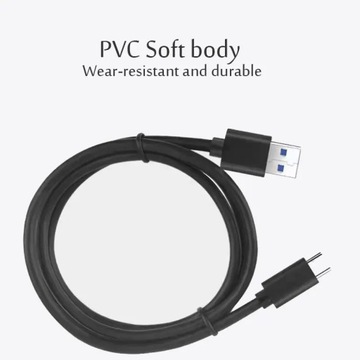 multicolor1.5m 3a Usb Type C Cable Fast Charging For Samsung S20 S21 Cable