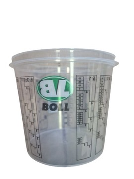ПЛАСТИКОВЫЙ КОНТЕЙНЕР BOLL С ДИАГРАММОЙ 1100МЛ