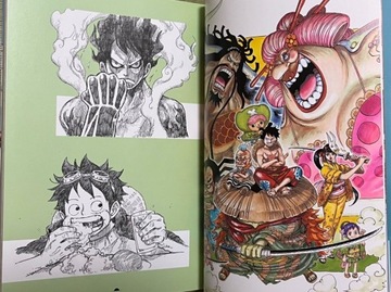 Аниме Манга Ода Эйитиро One Piece Color Walk 10 Dragon Art Book