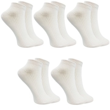 5x STOPKI DAMSKIE PREMIUM SKARPETY KRÓTKIE BAWEŁNA