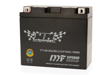 ГЕЛЕВАЯ АККУМУЛЯТОРНАЯ БАТАРЕЯ WM YT12B-BS R6 FAZER XVS R1 TDM