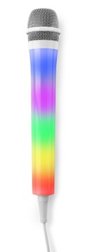 Mikrofon Karaoke z Podświetleniem LED RGB