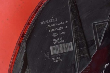 ФОНАР ЗАДНИЙ ЛЕВЫЙ 8200474328A RENAULT MEGANE SCENIC 2 II 03-06