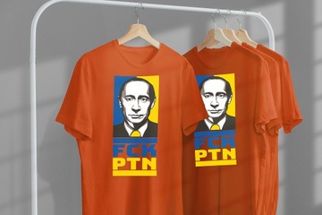 KOSZULKA T-SHIRT ANTY PUTIN PUTLER UKRAINA 3XL