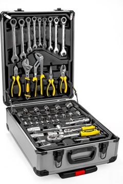ZESTAW NARZĘDZI BITÓW NASADEK KLUCZY WALIZKA NARZĘDZIOWA 1000+ ELEMENTOW