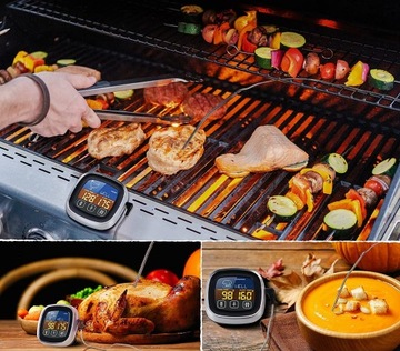 КУХОННЫЙ ТЕРМОМЕТР ДЛЯ МЯСА, ЦИФРОВОЙ ЗОНД ДЛЯ ГРИЛЯ