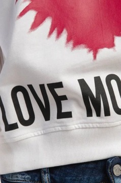 Bluza z bawełny Love Moschino 40
