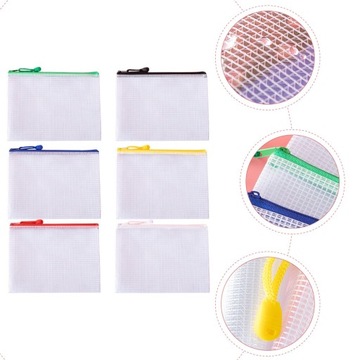 Сетчатые пакеты для документов на молнии А4 Дополнение 24 шт.