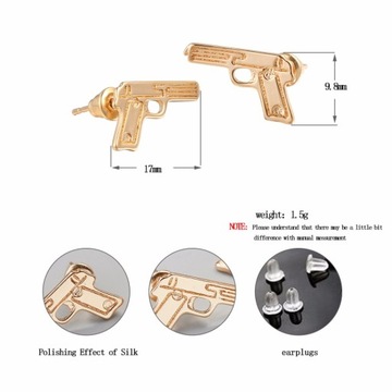 TH-AE182-G Kinitial 1 para modny pistolet pistolet