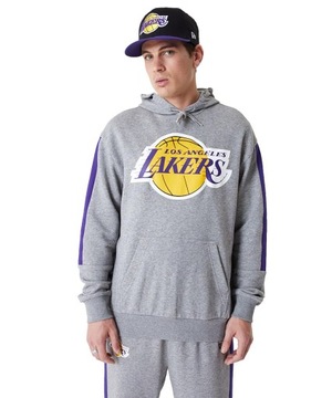 BLUZA męska z kapturem NEW ERA nba LOS ANGELES LAKERS