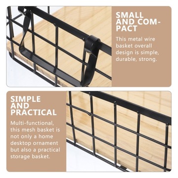 Metalowy kosz do przechowywania z drutu Kosz do przechowywania owoców