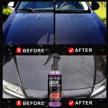 Polski lakier samochodowy w sprayu Rapid Ceramic Coating Fortify - Wosk w Powłoka Sprayu