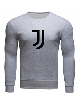 BLUZA BEZ KAPTURA JUVENTUS MĘSKA SZARA XXL