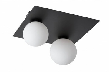 Lampa sufitowa plafon ARGON 2 czarny kule