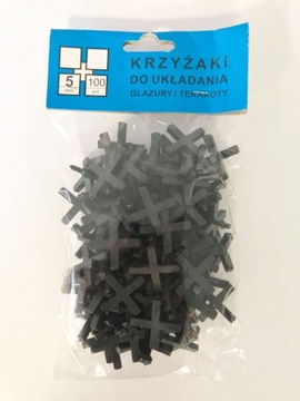 KRZYŻYKI DYSTANSOWE 5MM/100SZT
