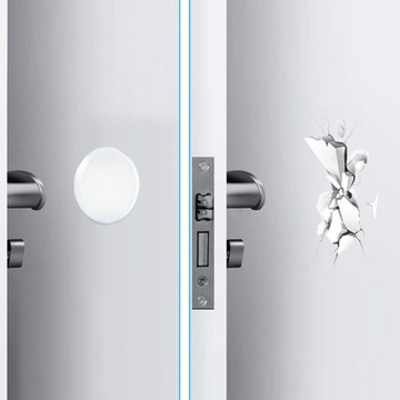 ДВЕРНАЯ РУЧКА, САМОКЛЕЯЩАЯСЯ НАСТЕННАЯ ЗАЩИТА - 6 ШТ.