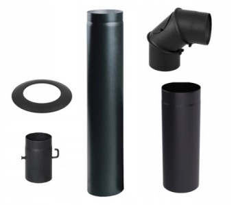 ZESTAW RUR PRZYŁĄCZENIOWYCH DO KOMINKA fi 180