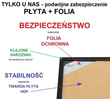 ХИТ Зеркало 120х60, узкая кассетная рама, цвета