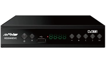 DVB-T2 ТЮНЕР HD204 HEVC ДЕКОДЕР HD H.265/HEVC WiFi
