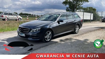 Mercedes Klasa E W212 Kombi Facelifting 220 CDI 170KM 2013 Mercedes-Benz Klasa E Raty 2.2 cdi 170KM Automat niski przebieg Navi Zarej