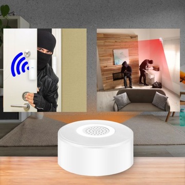 Беспроводная домашняя сигнализация Wi-Fi Сирена Датчики движения TUYA ORLLO