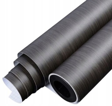 OKLEINA MEBLOWA FOLIA TAPETA DĄB SZARY 50x122cm