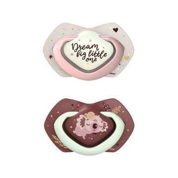 Canpol Smoczek silikonowy 6-18m SLEEPY KOALA 2 szt