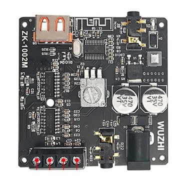 Плата усилителя звука Zk-1002M 2*100 Вт