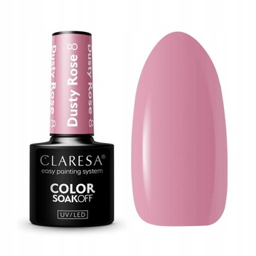 CLARESA LAKIER HYBRYDOWY DUSTY ROSE 8